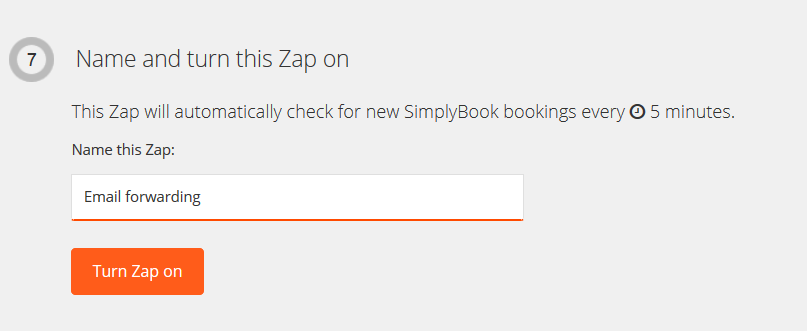 Enter Zap name and run it.