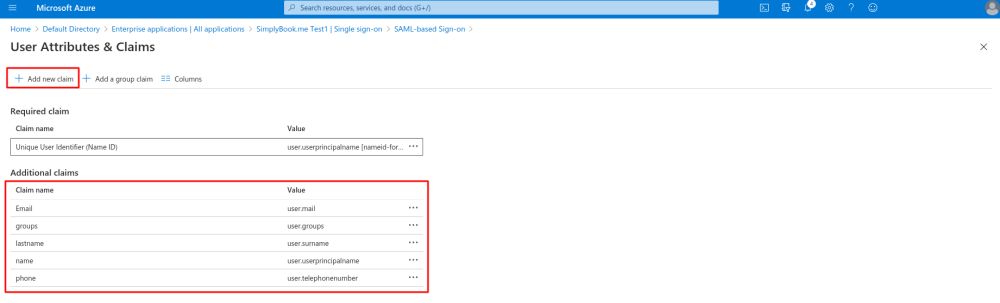 Ms azure user attributes and claims add claim.png