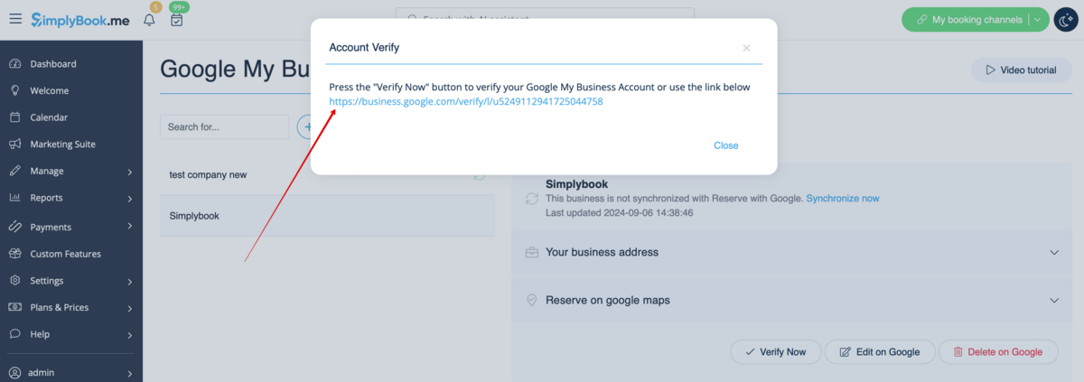 Verification link google business redesined.png